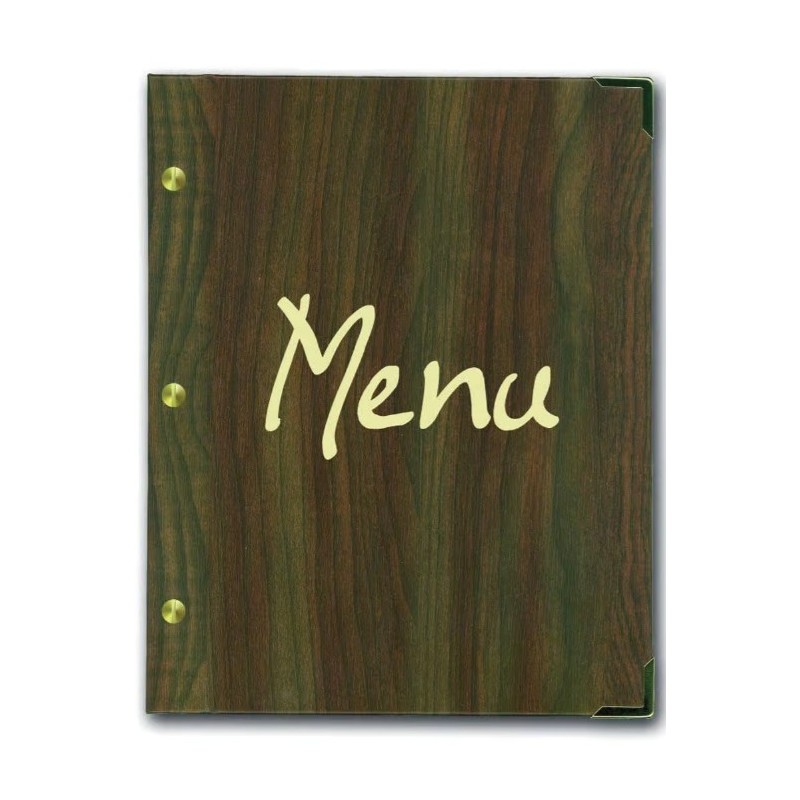 PROTÈGE-MENU 245x315 mm Authentic faux bois clair sans marquage SUPPR