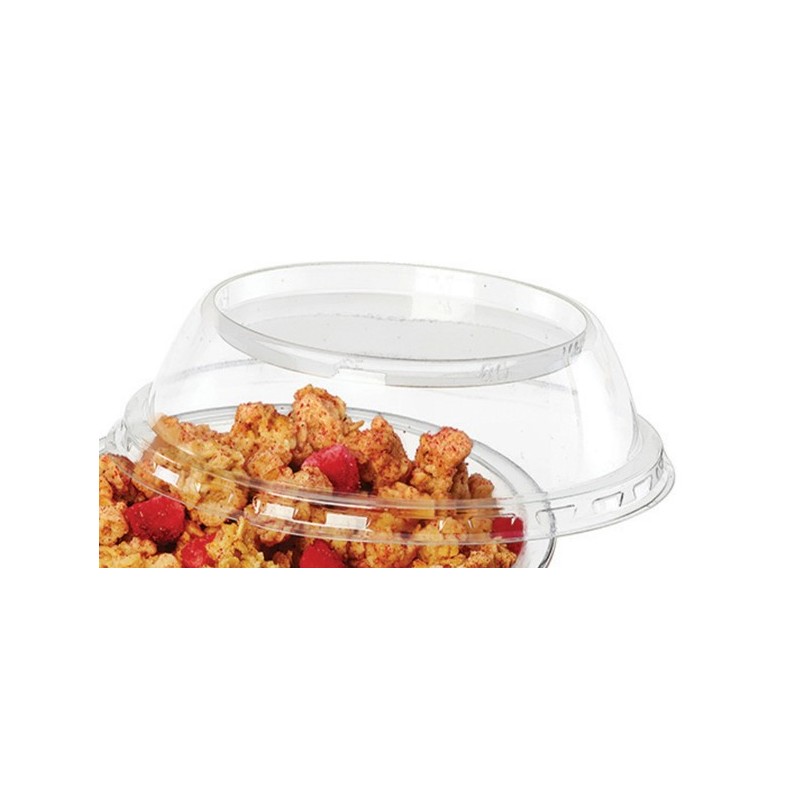 COUVERCLE DÔME POUR POT A DESSERT - Ø 101 x ht 27 mm (Lot de 50)