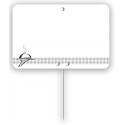 ETIQUETTE 80x60 mm blanche, Tout Comprix Charc.Traiteur, neutre, piqu