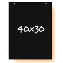 Tableau noir 300x400 mm sans cadre