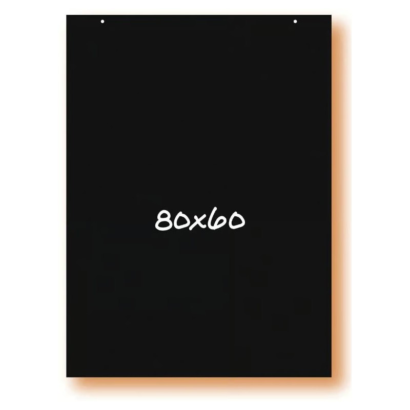 Tableau noir 600x800 mm sans cadre