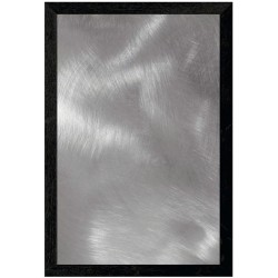 ARDOISE 700x500 mm Monaco, imitation cadre bois noir & acier sur Dibo