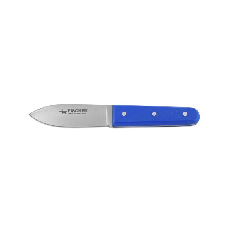 COUTEAU A COQUILLE ST JACQUES - BLEU - 3 rivets