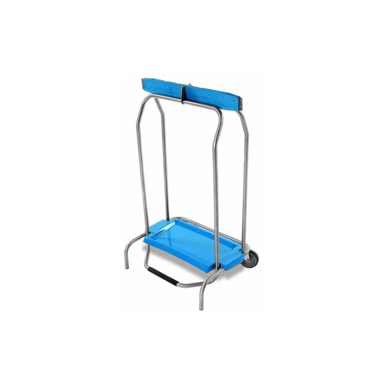 SUPPORT SAC POUBELLE A PINCE - socle plastique