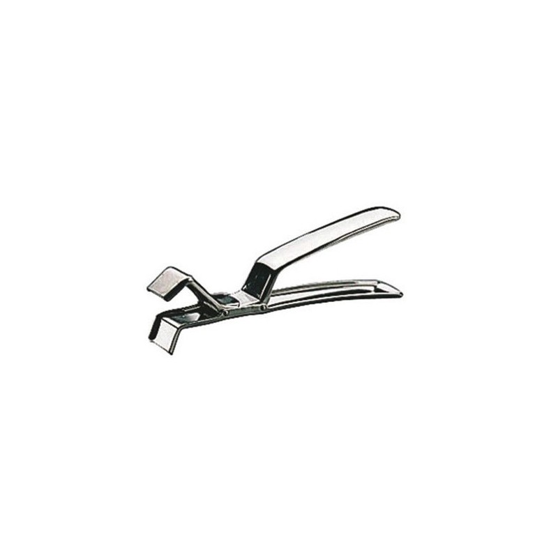 PINCE POUR BAC GASTRO INOX - LG 190 MM