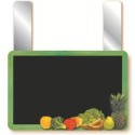 ARDOISE CUEILLETTE NEUTRE 150X100 mm - grandes pattes (lot de 10)