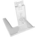 PIED TRANSLUCIDE POUR ETIQUETTE AVEC PIQUE ht 55 mm (lot de 25)