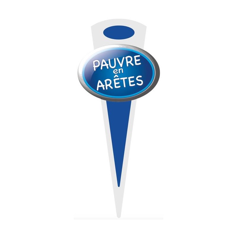 MINI FLECHE "pauvre en arêtes" 6x14 cm (lot de 10)