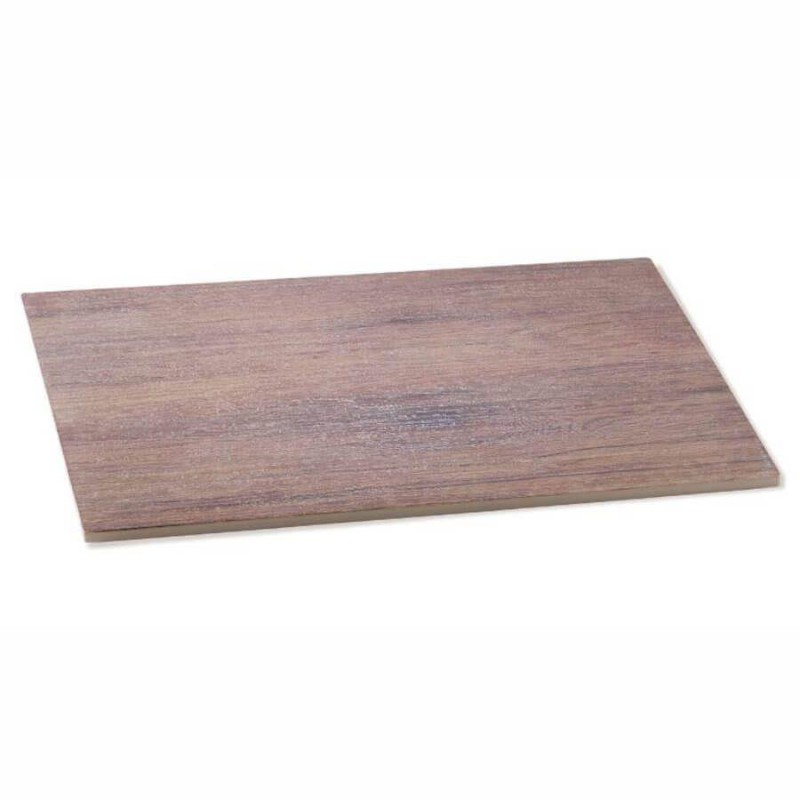 PRESENTOIR MELAMINE IMITATION BOIS CHENE