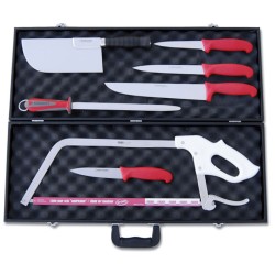 VALISE DE BOUCHER - Kit de d'ustensiles Professionnel 700x270x80 mm -