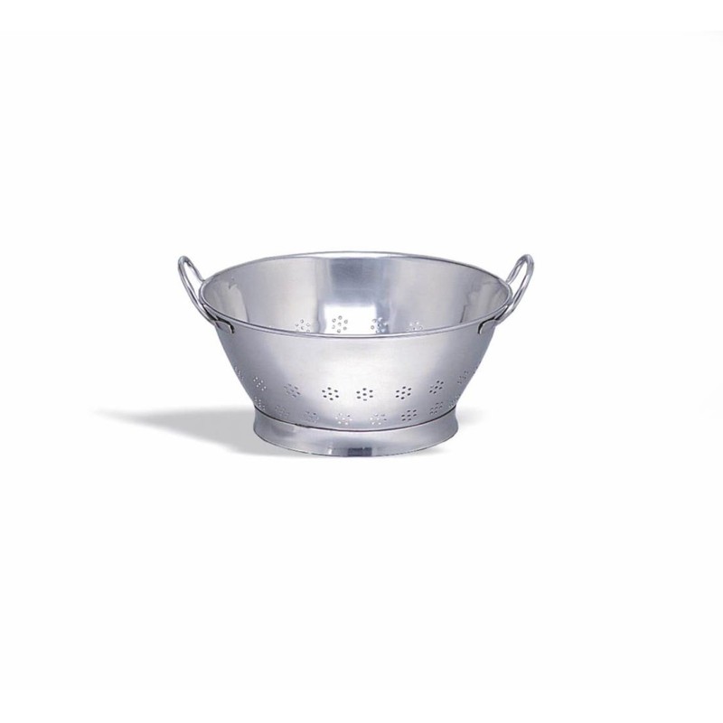 PASSOIRE EN INOX CONIQUE FOND CERCLE