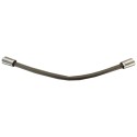 FLEXIBLE INOX GAINE PVC LG 400 - POUR MINI DOUCHETTE