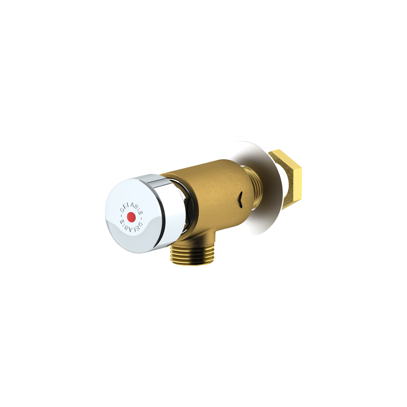 BOUTON POUSSOIR "TEMPOSTOP" - DELABIE - M1/2" pour lave mains