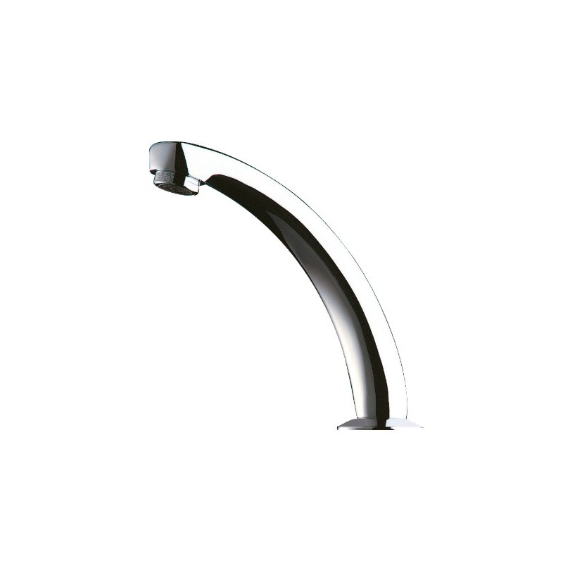 BEC FIXE FONDU- COL DE CYGNE -DELABIE-M1/2" -L140 HT 120