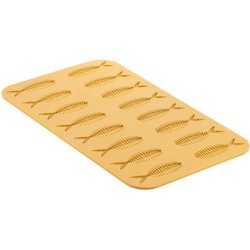 PLAQUE SILICONE 470X270 - 16 arêtes poisson 104.5x35.4xht4 mm - 4ml