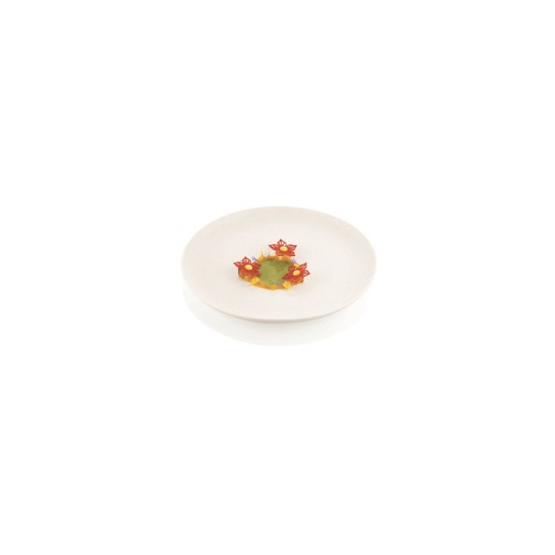 PLAQUE SILICONE 470X270 - 34 fleurs (9 Ø 84 + 25 Ø 46 mm)