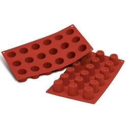 PLAQUE SILICONE CANNELES