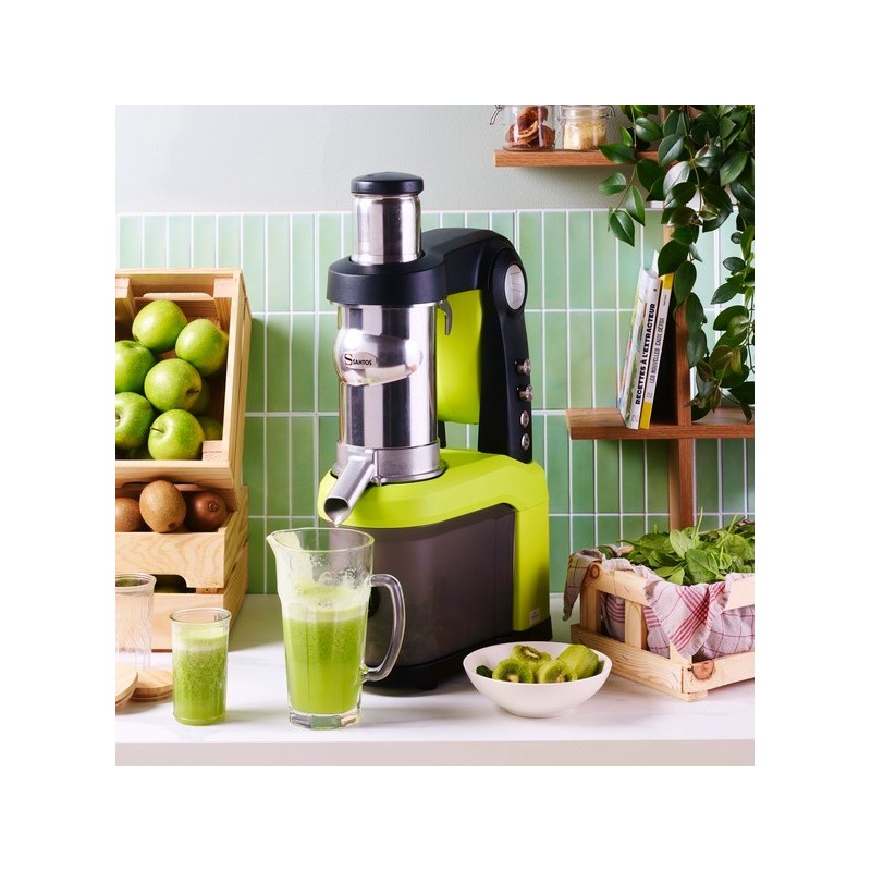 EXTRACTEUR DE JUS NUTRISANTOS - 412x236x642 mm - Goulotte de Ø79.5mm