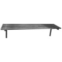 ETAGERE MURALE BARREAUDEE INOX