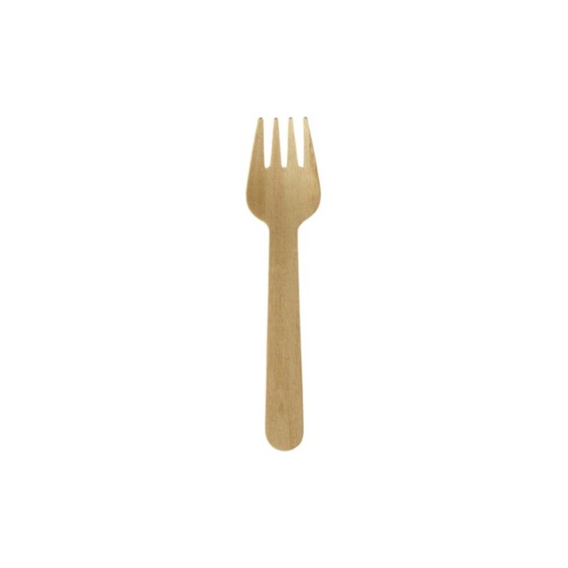 MINI FOURCHETTE BOIS - Dim 95x20 mm (Lot de 100)