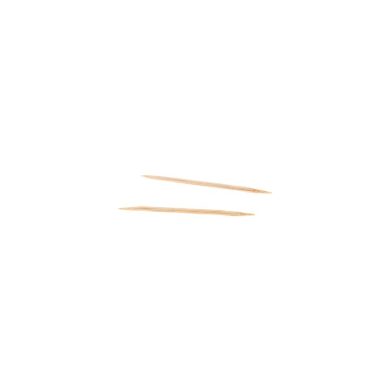 PIQUE BOIS 2 POINTES - Lg 80 MM (Lot de 1000)