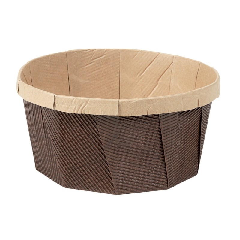 MOULE PAPIER PAIN & BRIOCHE - Ø153xht80 mm - Paquet de 60