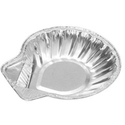 MOULE ALU JETABLE ST-JACQUES - 116x113xht12 mm - 130 ml (x100)