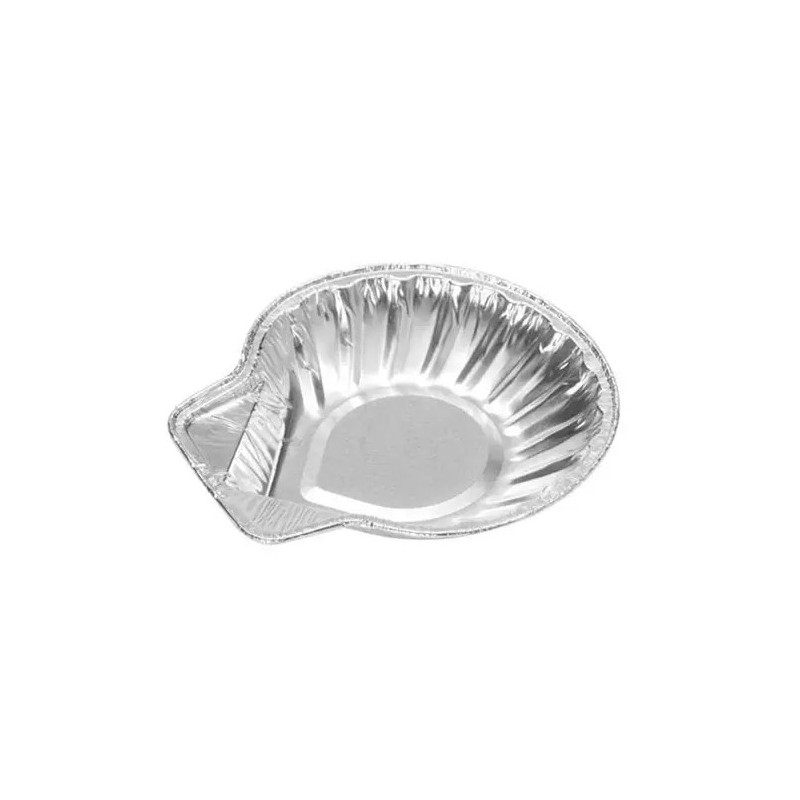 MOULE ALU JETABLE ST-JACQUES - 116x113xht12 mm - 130 ml (x100)