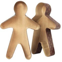 MOULE PAPIER BONHOMME - 243x161xht45 mm - Paquet de 120
