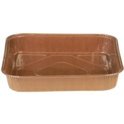 MOULE DE CUISSON CARTON PLASTIFIE CARRE - 175x175xht30 mm (x50)