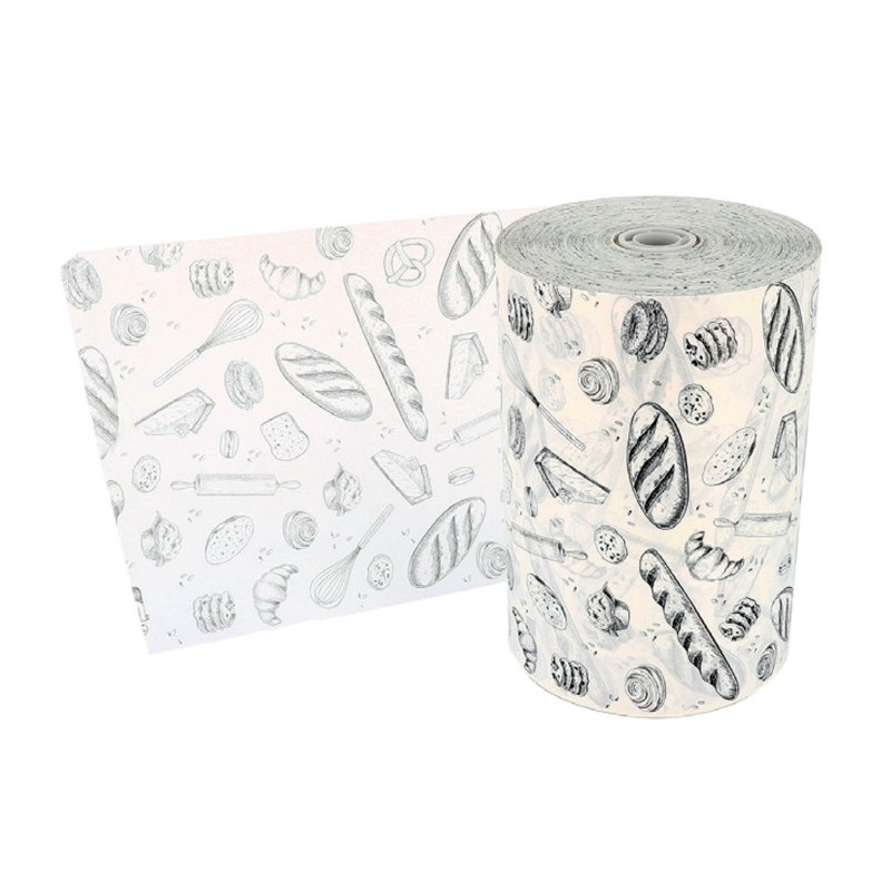 BOBINEAU DE COMPTOIR KRAFT BLANC - IMPRIME PAINS - 270 MM - 30g