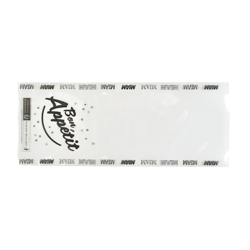 SAC A SANDWICH POLYPROPYLENE - 350X140 MM (x500)