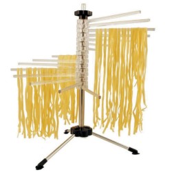 SECHOIR A PÂTE INOX - 16 TIGES - 470X195XHT470 MM