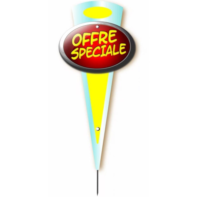 MAXI FLECHE "offre spéciale" 10x24 cm (lot de 10)