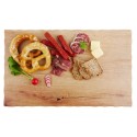 PRESENTOIR MELAMINE IMITATION BOIS CLAIR