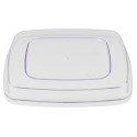 COUVERCLE SALADIER GASTRONORME MELAMINE IMITATION BOIS