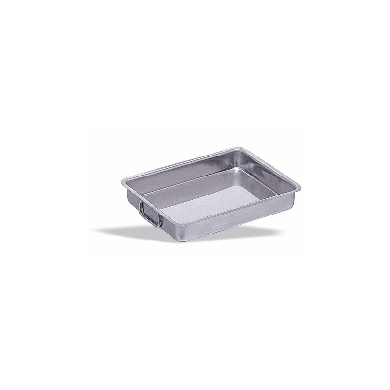 PLAT A ROTIR INOX ANSES TOMBANTES