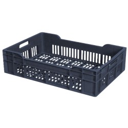 CAISSE AJOUREE EMPILABLE 600X400