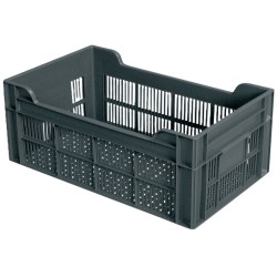 CAISSE AJOUREE EMPILABLE 500X300