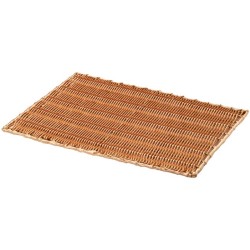 CLAYETTE RECTANGULAIRE POLYPROPYLENE ASPECT OSIER