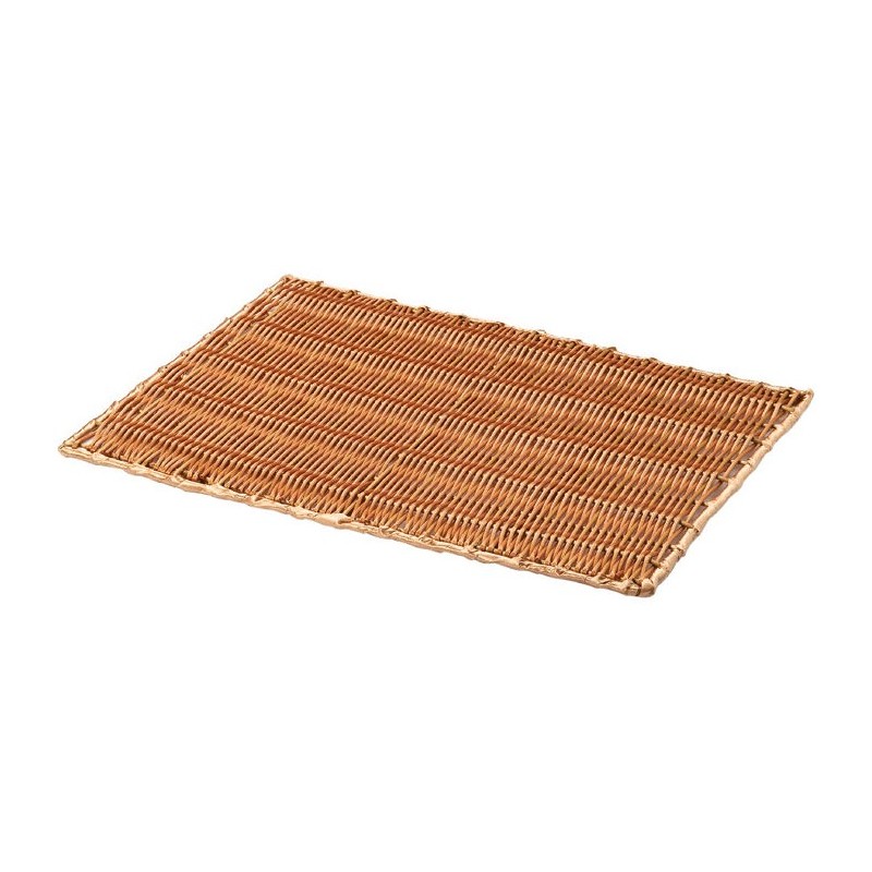 CLAYETTE RECTANGULAIRE POLYPROPYLENE ASPECT OSIER