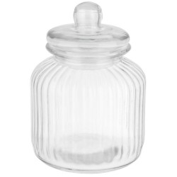 POT EN VERRE AVEC COUVERCLE ETANCHE CANDISOIRE