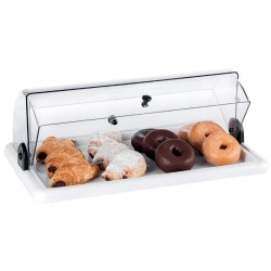 VITRINE FERMEE - COUVERCLE BASCULANT PLEXI