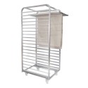 SECHOIR A COUCHE PORTATIF POUR CHARIOT 600X800 MM - 15 tubes