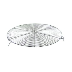 GRILLE RONDE INOX SUR PIEDS