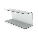 PRESENTOIR PLEXI AVEC COTES OUVERTS HT 300 MM