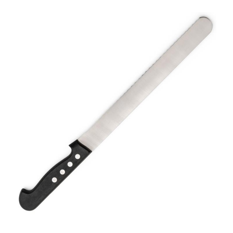 COUTEAU GENOISE/CHARCUTERIE LAME MICRO DENTEE