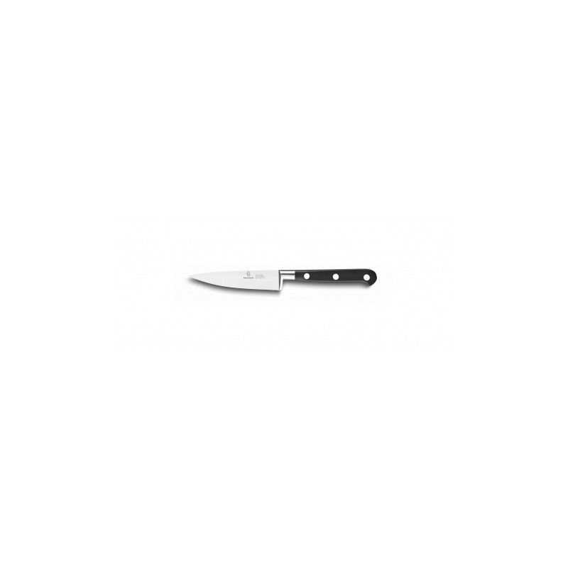 COUTEAU D'OFFICE mitre ronde inox - 100 - NOIR