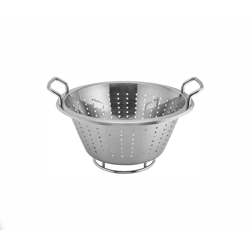 PASSOIRE EN INOX CONIQUE SUR PIED