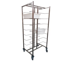 ECHELLE INOX POUR BAC A PATON